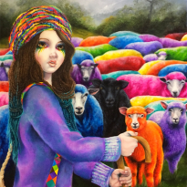The Inconspicuous Black Sheep - SOLD