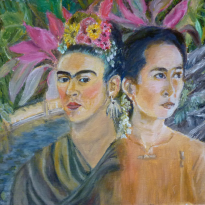 Twins - Frida/Aung San Suu Kyi
