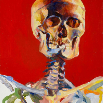 Portrait of a Living Skull