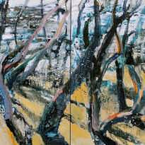 In the Mangroves (diptych)
