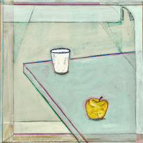 Window, Cup and Apple